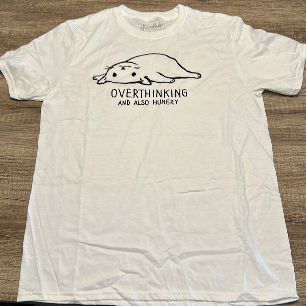 Large Treadless T-shirt | Cat T-shirt